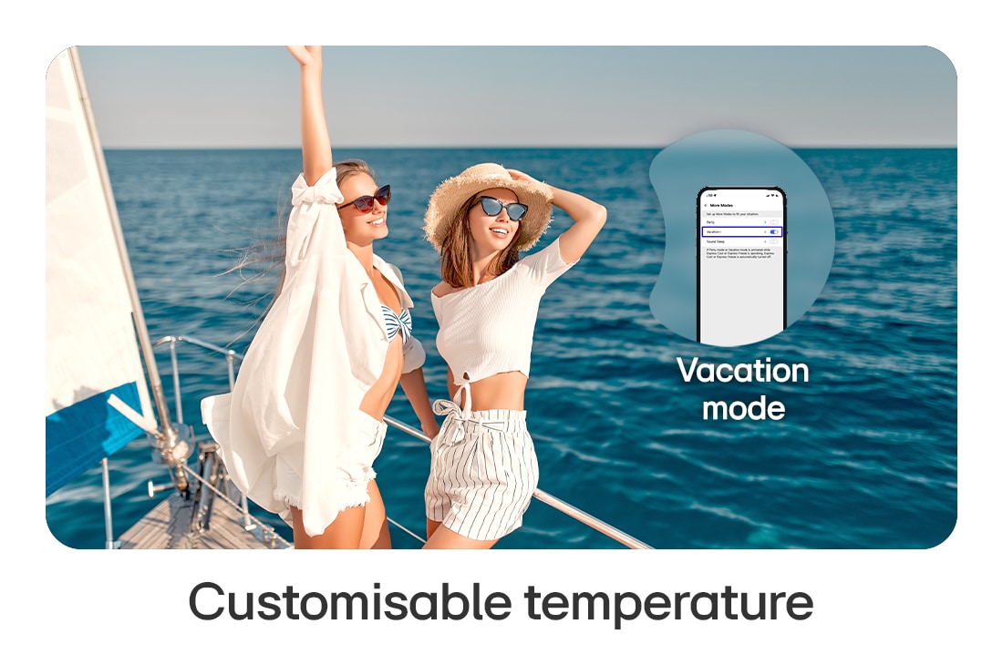 LG  Kombinovaná chladnička LG | D | 352 l | InstaView™ | MoodUP™, Customise_temperature, GBG719MDNN, thumbnail 5